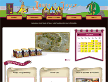 Tablet Screenshot of jouteetjeux.com